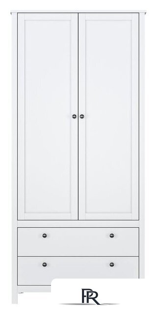 Шкаф распашной Black Red White Helga SZF2D2S/90 (белый) - Изображение №1 — Интернет-магазин ПроЗаказ