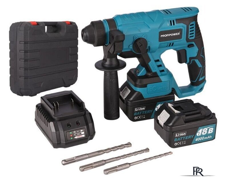 Перфоратор Profipower MKDHR-18V (с 2-мя АКБ, кейс) - Изображение №1 — Интернет-магазин ПроЗаказ
