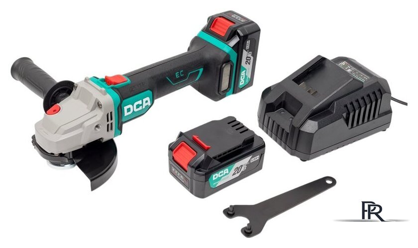 Угловая шлифмашина DCA ADSM06-125 Type FK (с 2-мя АКБ, кейс) - Изображение №10 — Интернет-магазин ПроЗаказ