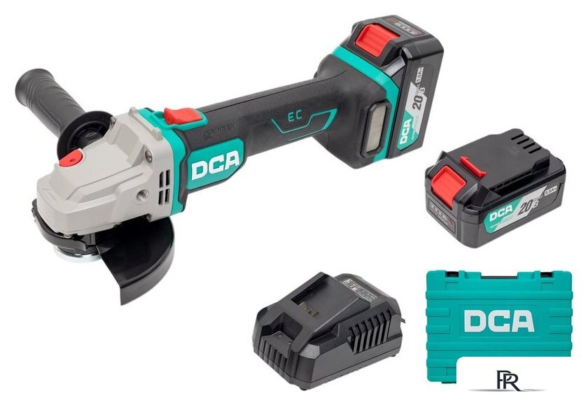 Угловая шлифмашина DCA ADSM06-125 Type FK (с 2-мя АКБ, кейс) - Изображение №1 — Интернет-магазин ПроЗаказ