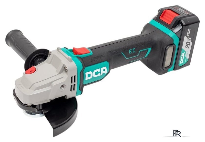 Угловая шлифмашина DCA ADSM06-125 Type FK (с 2-мя АКБ, кейс) - Изображение №2 — Интернет-магазин ПроЗаказ