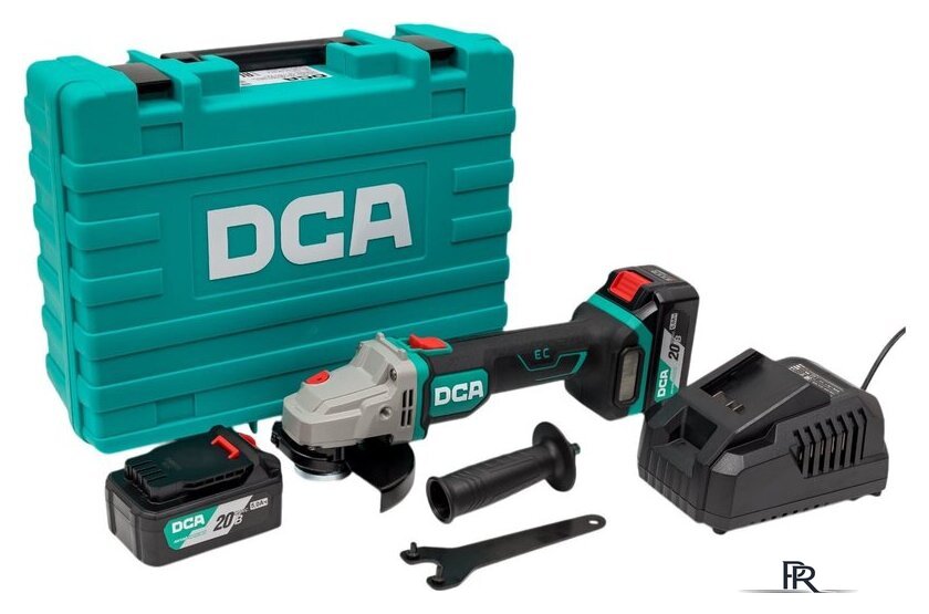 Угловая шлифмашина DCA ADSM06-125 Type FK (с 2-мя АКБ, кейс) - Изображение №11 — Интернет-магазин ПроЗаказ
