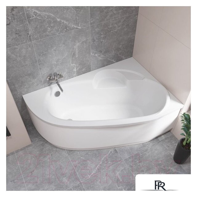 Ванна Lauter Valencia 170x110 2102170R (с ножками) - Изображение №7 — Интернет-магазин ПроЗаказ