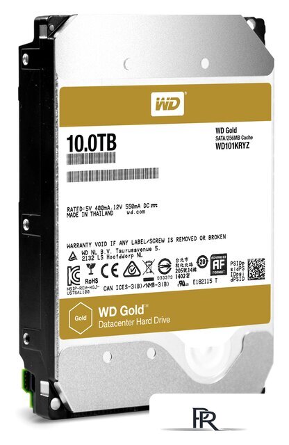 Жесткий диск WD Gold 10TB [WD101KRYZ] - Изображение №2 — Интернет-магазин ПроЗаказ