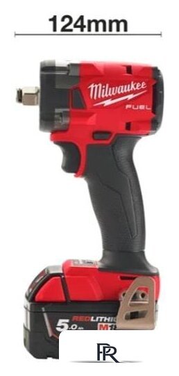 Гайковерт Milwaukee M18 FIW2F12-502X 4933478444 (с 2-мя АКБ, кейс) - Изображение №3 — Интернет-магазин ПроЗаказ