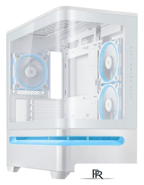 Корпус ASUS Prime AP202 TG ARGB (белый) - Изображение №1 — Интернет-магазин ПроЗаказ