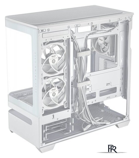 Корпус ASUS Prime AP202 TG ARGB (белый) - Изображение №6 — Интернет-магазин ПроЗаказ