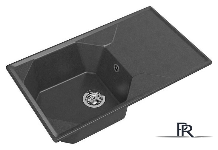 Кухонная мойка GranFest GF-U-840L (графит) - Изображение №1 — Интернет-магазин ПроЗаказ