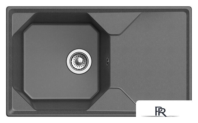 Кухонная мойка GranFest GF-U-840L (графит) - Изображение №2 — Интернет-магазин ПроЗаказ
