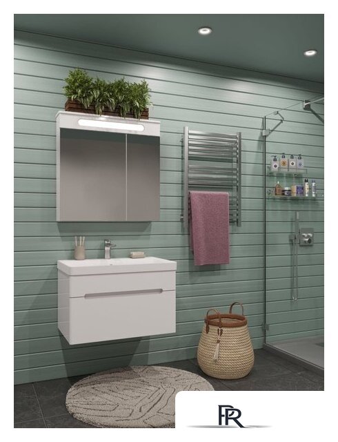  Runo Тумба под умывальник Парма 60 (подвесная) - Изображение №4 — Интернет-магазин ПроЗаказ