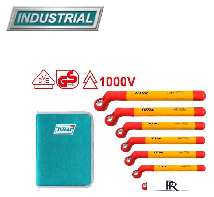 Набор ключей Total THKISPA0702 (7 предметов) - Изображение №1 — Интернет-магазин ПроЗаказ
