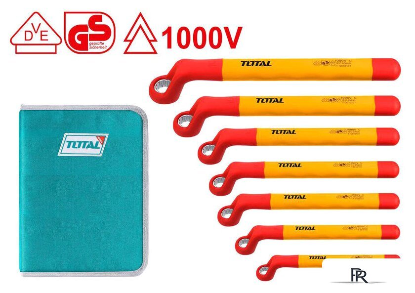 Набор ключей Total THKISPA0702 (7 предметов) - Изображение №2 — Интернет-магазин ПроЗаказ