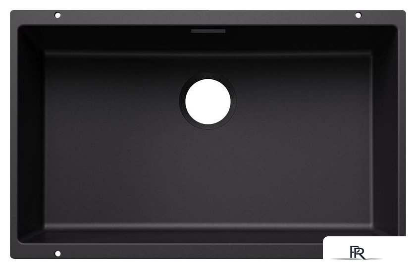 Кухонная мойка Blanco Subline 700-U Coloured Components 527802 (черный) - Изображение №1 — Интернет-магазин ПроЗаказ