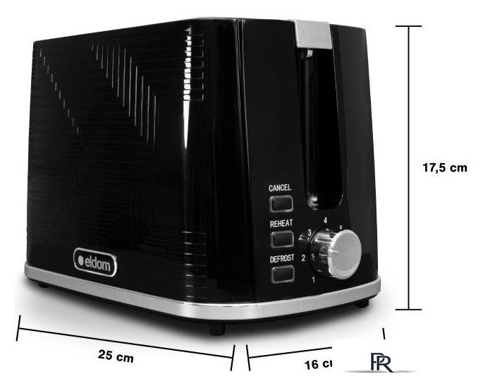 Тостер Eldom TO320C - Изображение №6 — Интернет-магазин ПроЗаказ