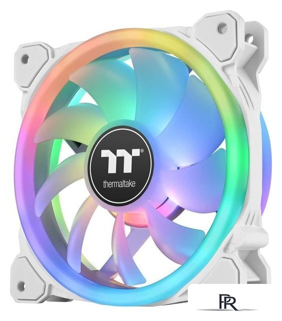 Комплект вентиляторов для корпуса с контроллером Thermaltake SWAFAN 12 RGB Radiator Fan TT Premium Edition White CL-F145-PL12SW-A - Изображение №2 — Интернет-магазин ПроЗаказ