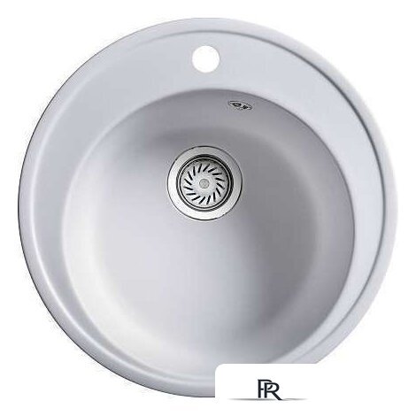 Кухонная мойка Belux BRG-51-01 (белый кварц) - Изображение №1 — Интернет-магазин ПроЗаказ