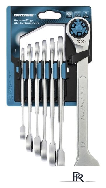 Набор ключей GROSS 14859 (7 предметов) - Изображение №1 — Интернет-магазин ПроЗаказ