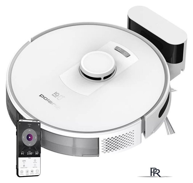 Робот-пылесос Polaris PVCR 5003 WI-FI IQ Home(белый) - Изображение №1 — Интернет-магазин ПроЗаказ