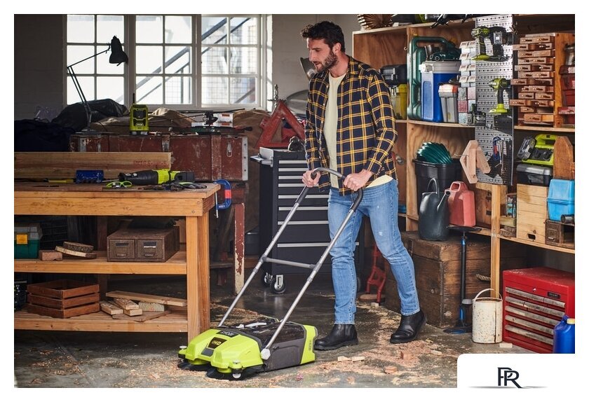 Подметальная машина Ryobi One+ R18SW3-0 (без аккумулятора) - Изображение №4 — Интернет-магазин ПроЗаказ