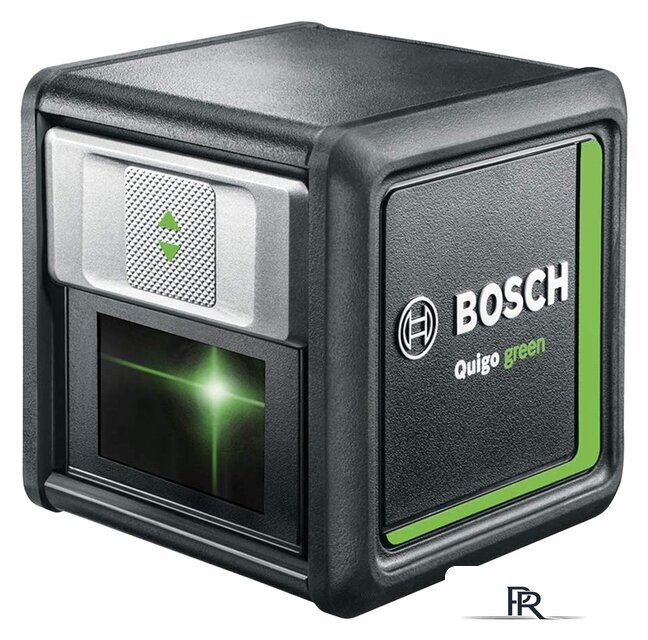 Лазерный нивелир Bosch Quigo Green 0603663C02 (с зажимом MM2 и переходником) - Изображение №1 — Интернет-магазин ПроЗаказ
