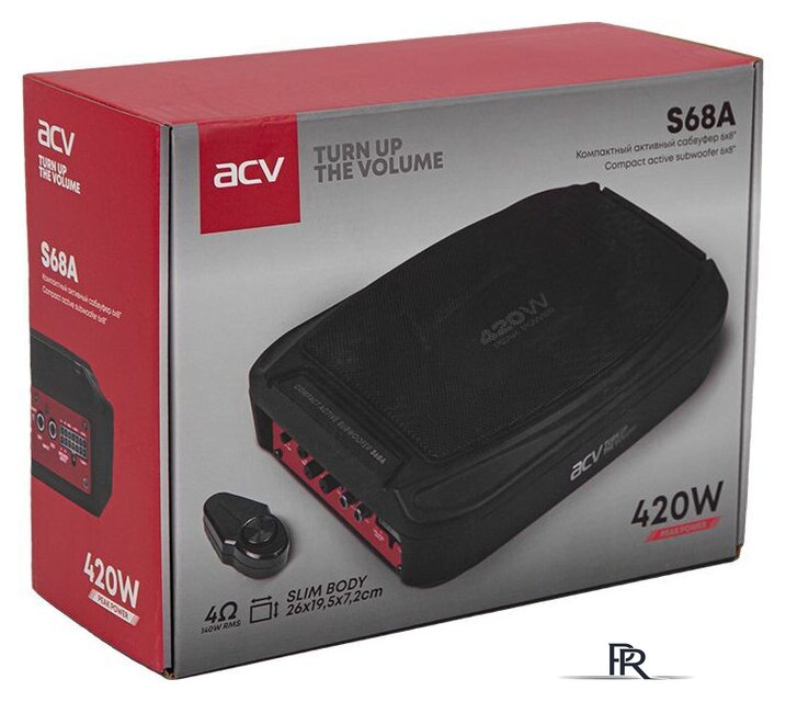 Корпусной активный сабвуфер ACV S68A - Изображение №8 — Интернет-магазин ПроЗаказ