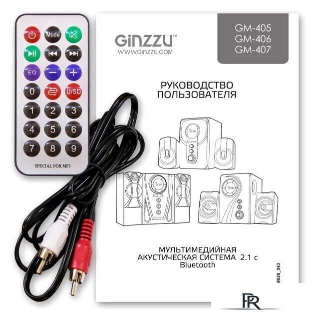 Акустика Ginzzu GM-407 - Изображение №3 — Интернет-магазин ПроЗаказ