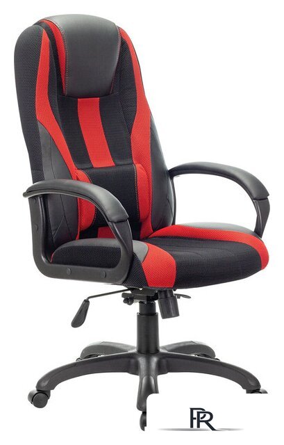 Игровое (геймерское) кресло Brabix Rapid GM-102 (черный/красный) - Изображение №1 — Интернет-магазин ПроЗаказ