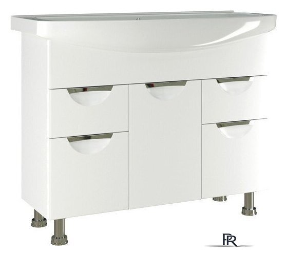  Mixline Тумба под умывальник Этьен 105 542411 - Изображение №1 — Интернет-магазин ПроЗаказ