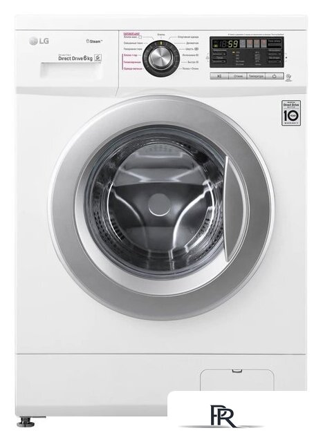 Стиральная машина LG F1296NDS1 - Изображение №1 — Интернет-магазин ПроЗаказ