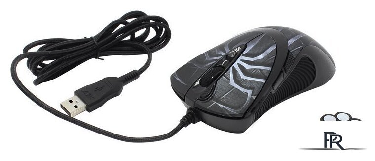 Игровая мышь A4Tech XL-747H (черный/синий) - Изображение №4 — Интернет-магазин ПроЗаказ