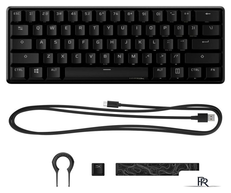 Клавиатура HyperX Alloy Origins 60 (HyperX Red, нет кириллицы) - Изображение №6 — Интернет-магазин ПроЗаказ