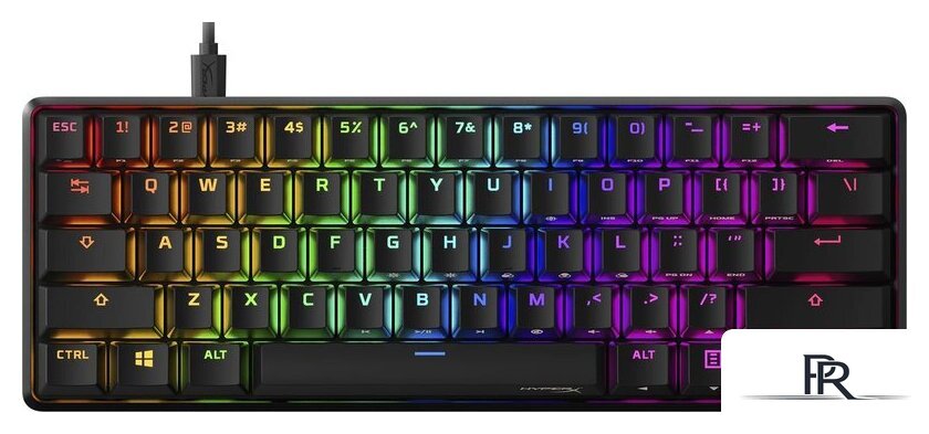 Клавиатура HyperX Alloy Origins 60 (HyperX Red, нет кириллицы) - Изображение №1 — Интернет-магазин ПроЗаказ