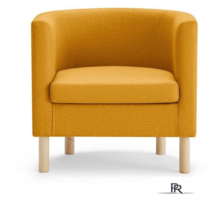 Интерьерное кресло Mio Tesoro Агата 351 (горчичный 1172) - Изображение №7 — Интернет-магазин ПроЗаказ