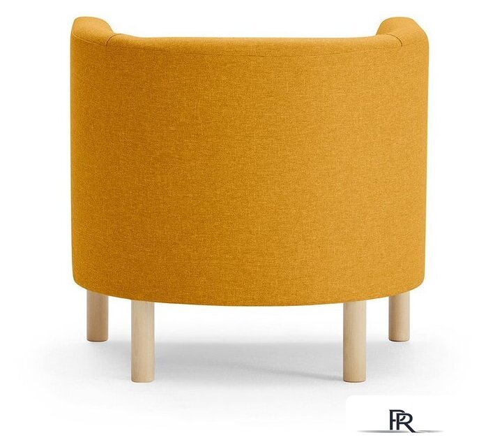 Интерьерное кресло Mio Tesoro Агата 351 (горчичный 1172) - Изображение №12 — Интернет-магазин ПроЗаказ