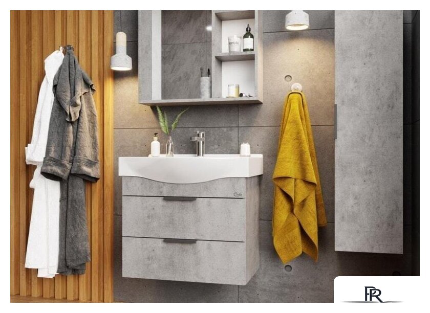  Onika Тумба под умывальник Девис 80.13 108048 - Изображение №2 — Интернет-магазин ПроЗаказ