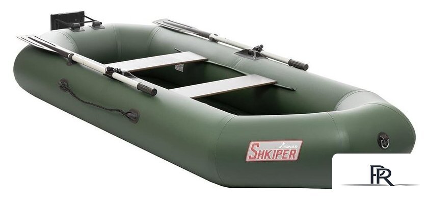 Моторно-гребная лодка Тонар Шкипер 280НТ (зеленый) - Изображение №1 — Интернет-магазин ПроЗаказ