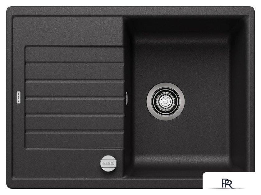 Кухонная мойка Blanco Zia 45 S Compact 524711 (антрацит, клапан-автомат) - Изображение №1 — Интернет-магазин ПроЗаказ