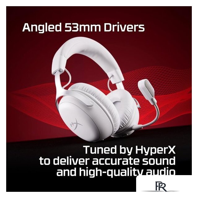Наушники HyperX Cloud III S Wireless (белый) - Изображение №8 — Интернет-магазин ПроЗаказ