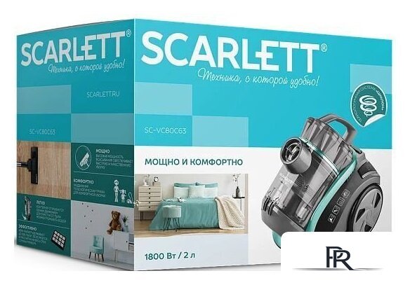 Пылесос Scarlett SC-VC80C63 - Изображение №4 — Интернет-магазин ПроЗаказ