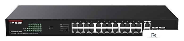 Неуправляемый коммутатор IP-COM G1128P-24-250W - Изображение №1 — Интернет-магазин ПроЗаказ