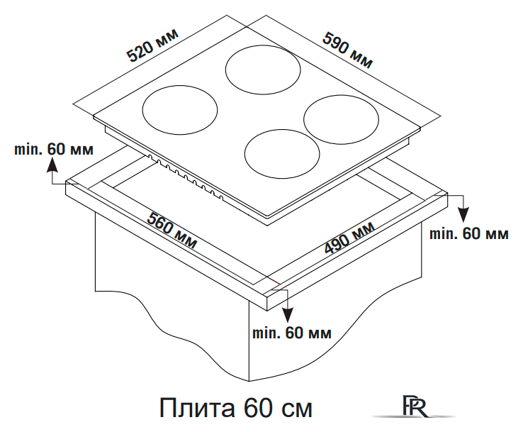 Варочная панель Simfer H60E04B016 - Изображение №7 — Интернет-магазин ПроЗаказ