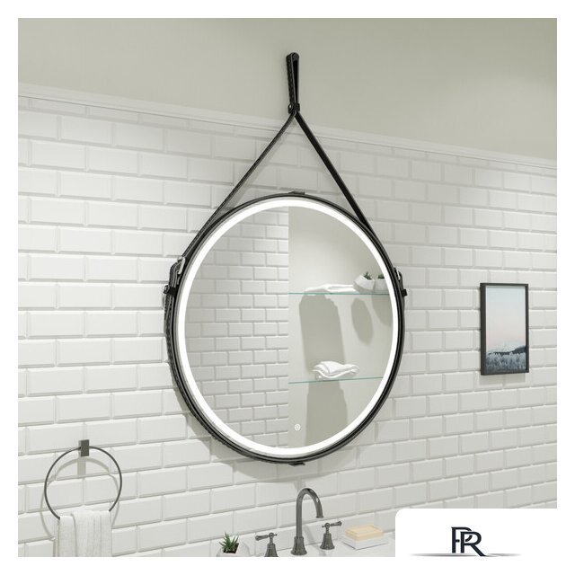  Континент Зеркало Millenium Black Led D 80 (черный) - Изображение №13 — Интернет-магазин ПроЗаказ