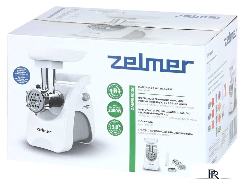 Мясорубка Zelmer ZMM9802B - Изображение №8 — Интернет-магазин ПроЗаказ