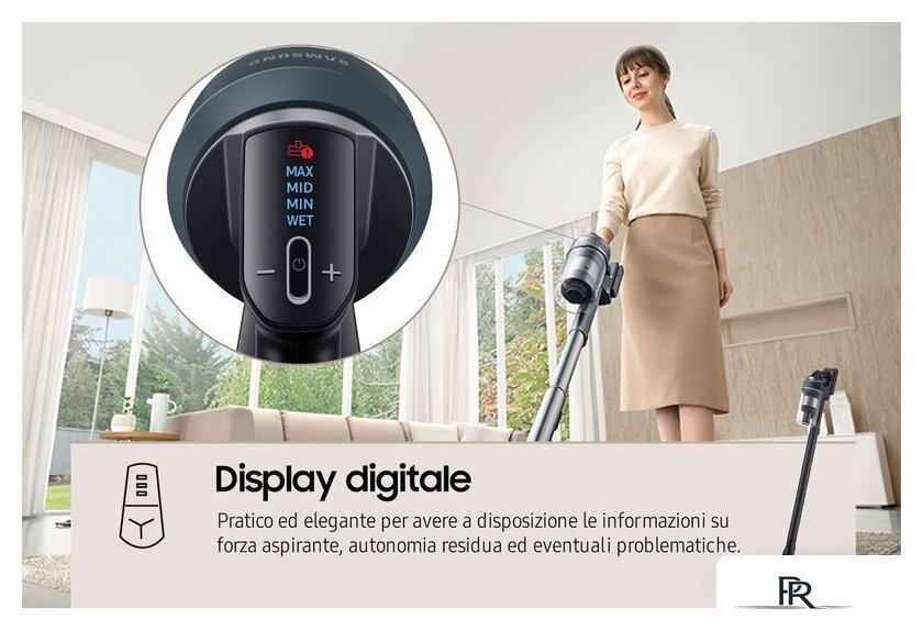 Пылесос Samsung Jet 85 VS20C852FTB/WA - Изображение №7 — Интернет-магазин ПроЗаказ