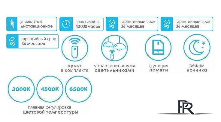 Светильник-тарелка Leek Mystery 85W RGB LE061203-004 - Изображение №2 — Интернет-магазин ПроЗаказ