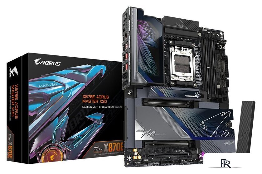 Материнская плата Gigabyte X870E Aorus Master X3D - Изображение №7 — Интернет-магазин ПроЗаказ