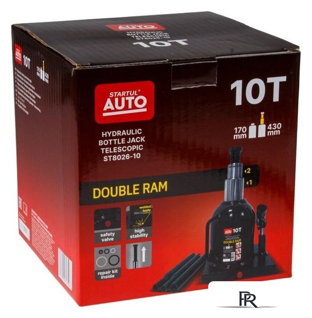 Бутылочный домкрат Startul Auto ST8026-10 10т - Изображение №6 — Интернет-магазин ПроЗаказ