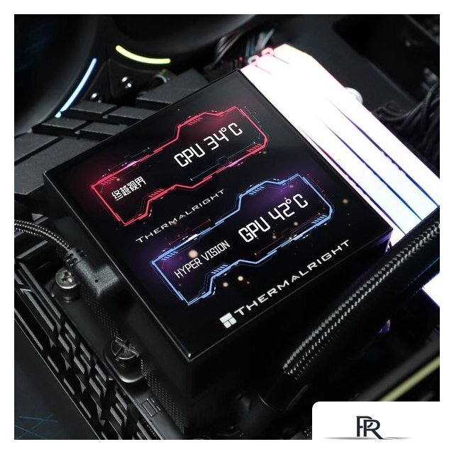 Система жидкостного охлаждения для процессора Thermalright Hyper Vision 360 ARGB (черный) - Изображение №9 — Интернет-магазин ПроЗаказ