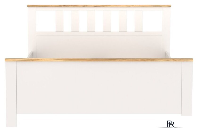 Кровать Mio Tesoro Сага 160х200 / 2.08.04.070.14 (белый/ясень) - Изображение №2 — Интернет-магазин ПроЗаказ