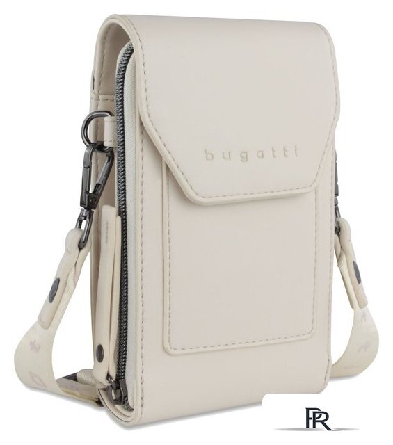 Сумка через плечо Bugatti Almata 49665350 (бежевый) - Изображение №1 — Интернет-магазин ПроЗаказ